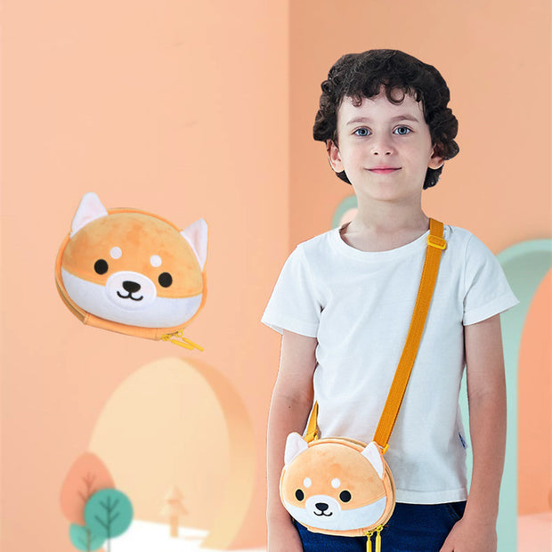 Children Cute Shiba Inu Cartoon Crossbody Bag