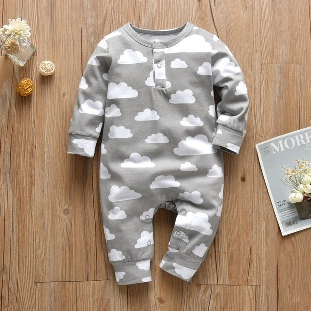 Newborn Baby Boys Girls Romper Jumpsuit Infant Kids Clothes