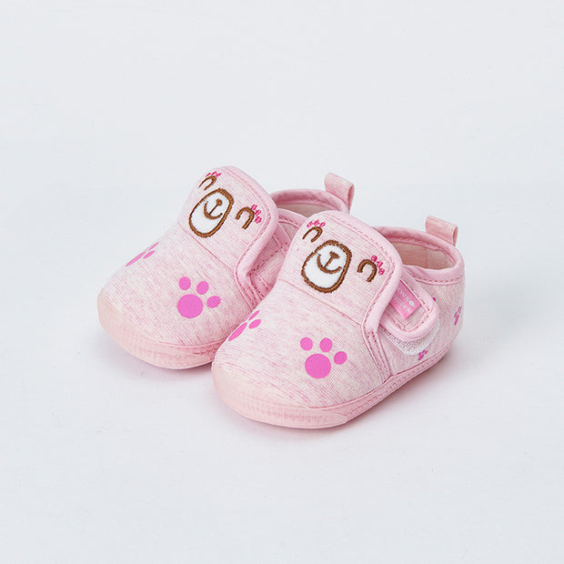 Baby Toddler Shoes With Soft Sole Non-Slip Cartoon Cute Knitted Children'S Shoes