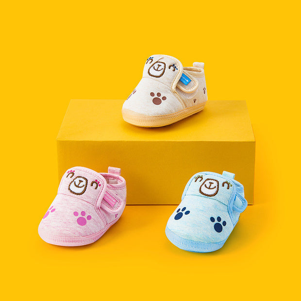 Baby Toddler Shoes With Soft Sole Non-Slip Cartoon Cute Knitted Children'S Shoes