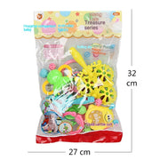 Baby Toys 3-6-12 Months Newborn Rattle 0-1 Year Old Baby Early Childhood Education Toddler Rattle Teether