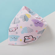 Pure Cotton Triangle Towel Children Baby Bib Saliva Towel