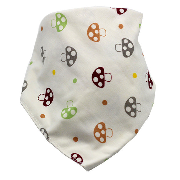 Baby Bibs Waterproof Triangle Cotton Cartoon Child Baberos Bandana Bibs Dribble Bibs Newborn Slabber Absorbent Cloth