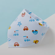 Triangle Scarf Children's Bib Double-sided Saliva Towel Custom