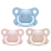 Pacifier Sleeping Baby Pacifier Newborn Silicone Pacifier Super Soft Flat Head