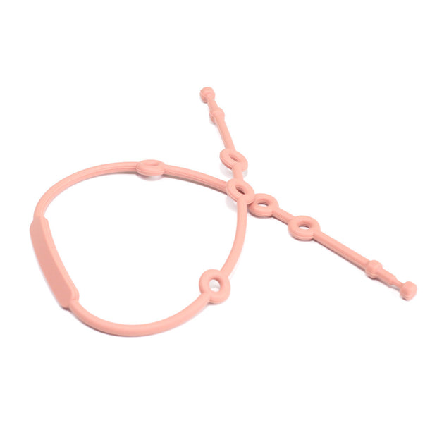 Food Grade Silicone Baby Nipple Strap Teether Lanyard