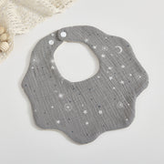 Baby 6-layer Cotton Gauze Petal Bib