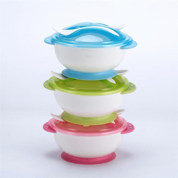 Baby Suction Bowl Complementary Food Bowl Feeding Tableware Set