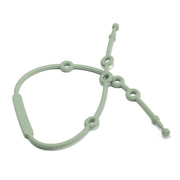 Food Grade Silicone Baby Nipple Strap Teether Lanyard